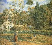 Camille Pissarro, Pang plans Schwarz garden
